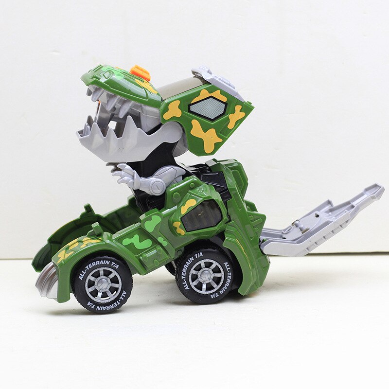 Transforming Dinosaur LED Camo Spray SUV Car