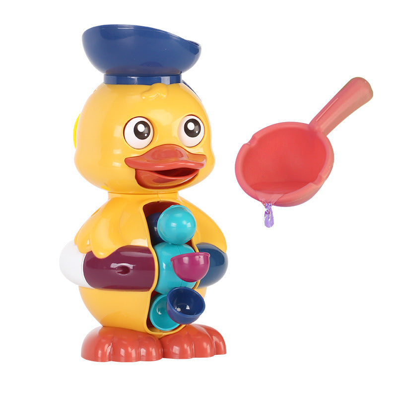 Water Wheel Bath Duck Toy