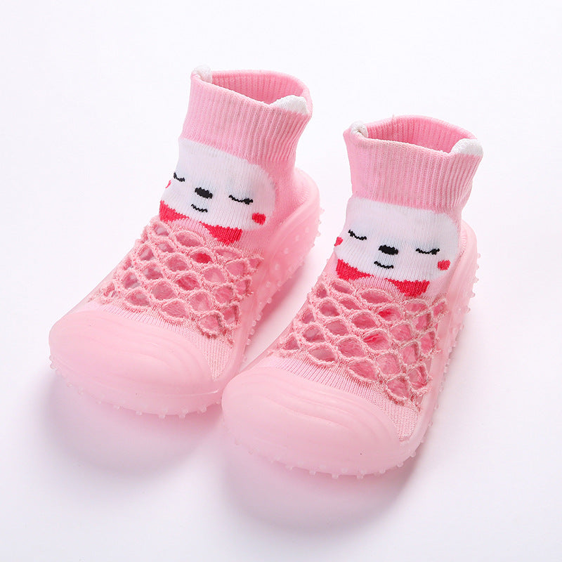 Barefoot Sock Shoes For Babies in Animal Design