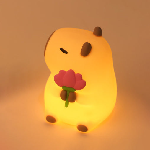 MiniaCraft® Capybara Squishy Night Light - Perfect Gift 🎁