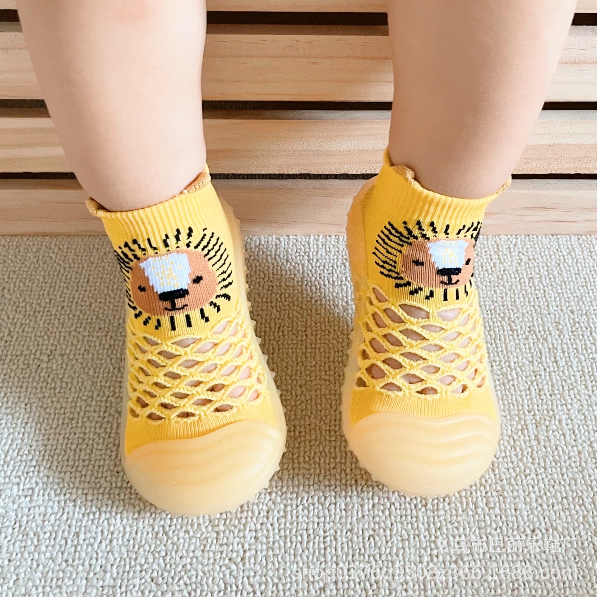 Barefoot Sock Shoes For Babies in Animal Design