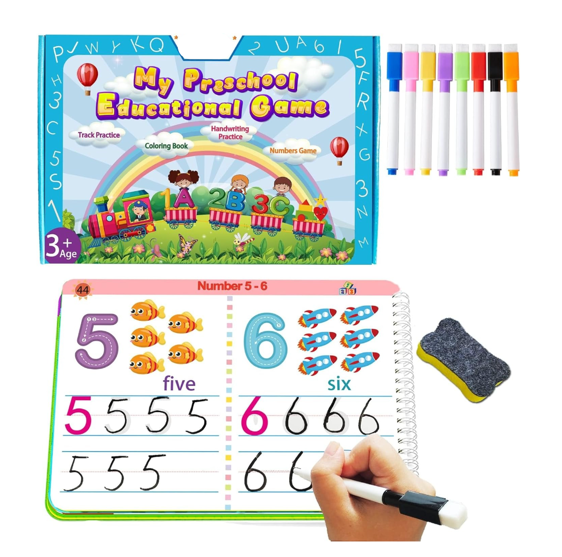 Montessori Preschool Workbook