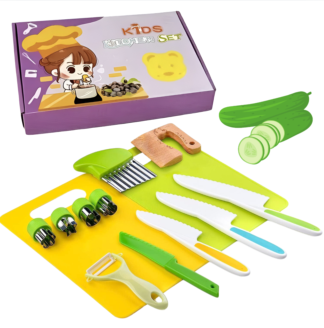 Montessori Kitchen Tools (13 Pieces)