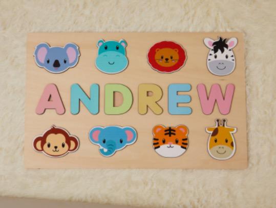 NamePuzzle - Personalized Wooden Puzzle