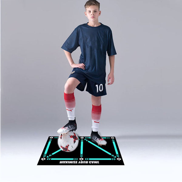 A child's best friend - Football training mat for all levels Non-slip and quiet