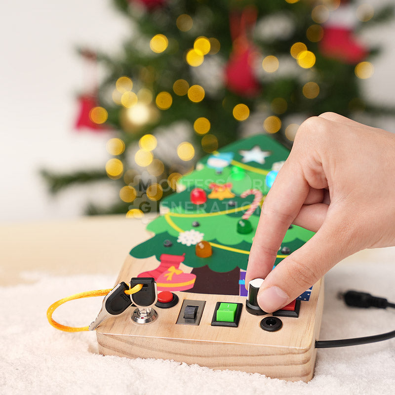 Montessori Christmas Switch Board