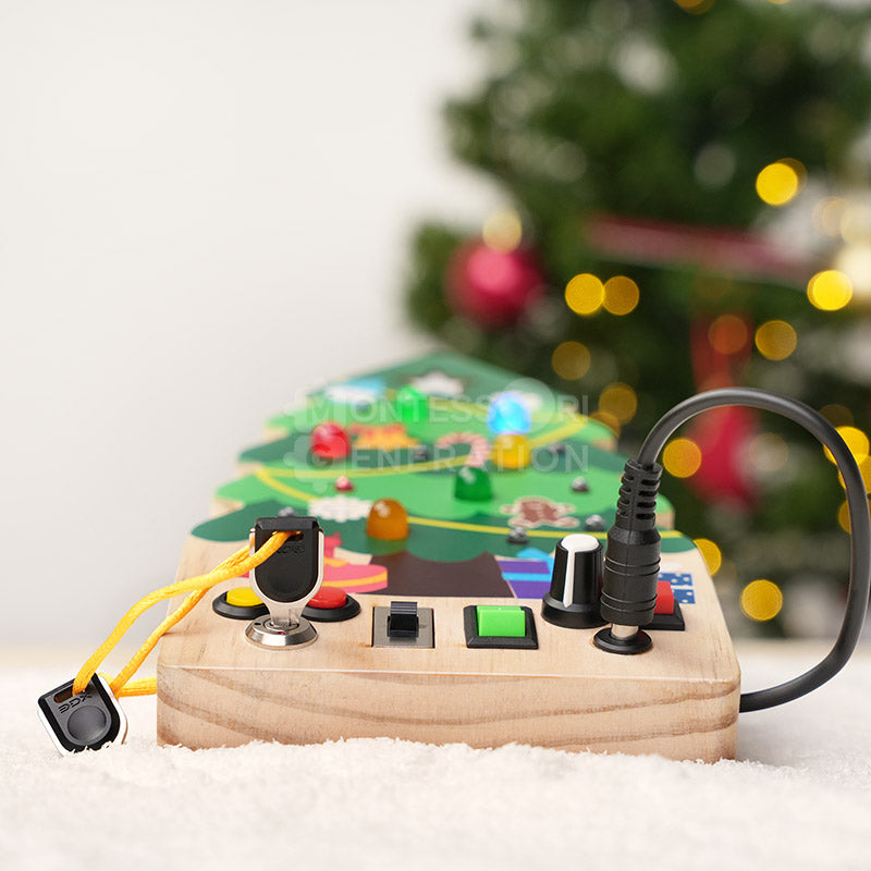 Montessori Christmas Switch Board