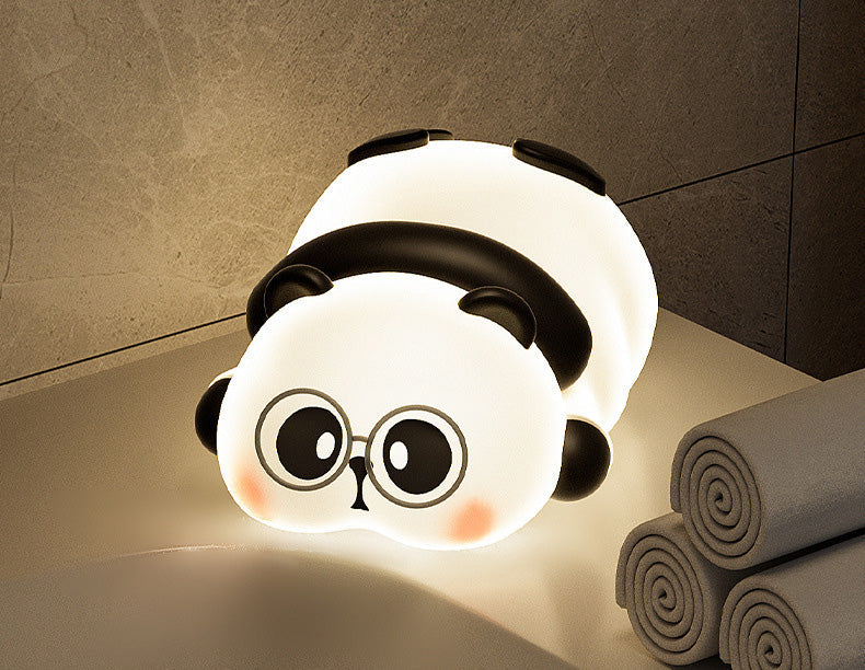 Night Panda Tap Tap LED Night Lamp Best Gift For Baby and Girls