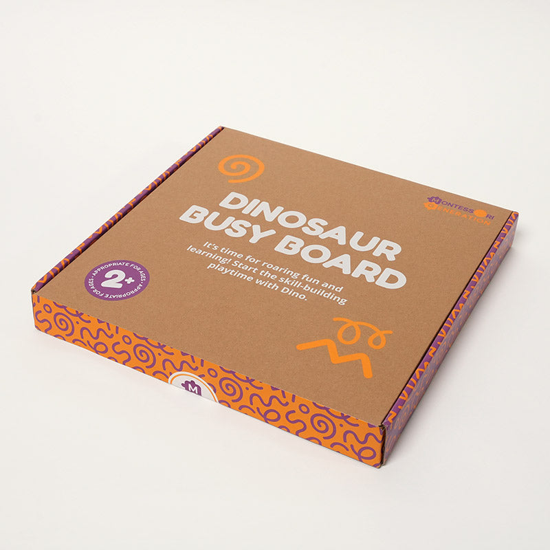 Montessori Dino Busy Board