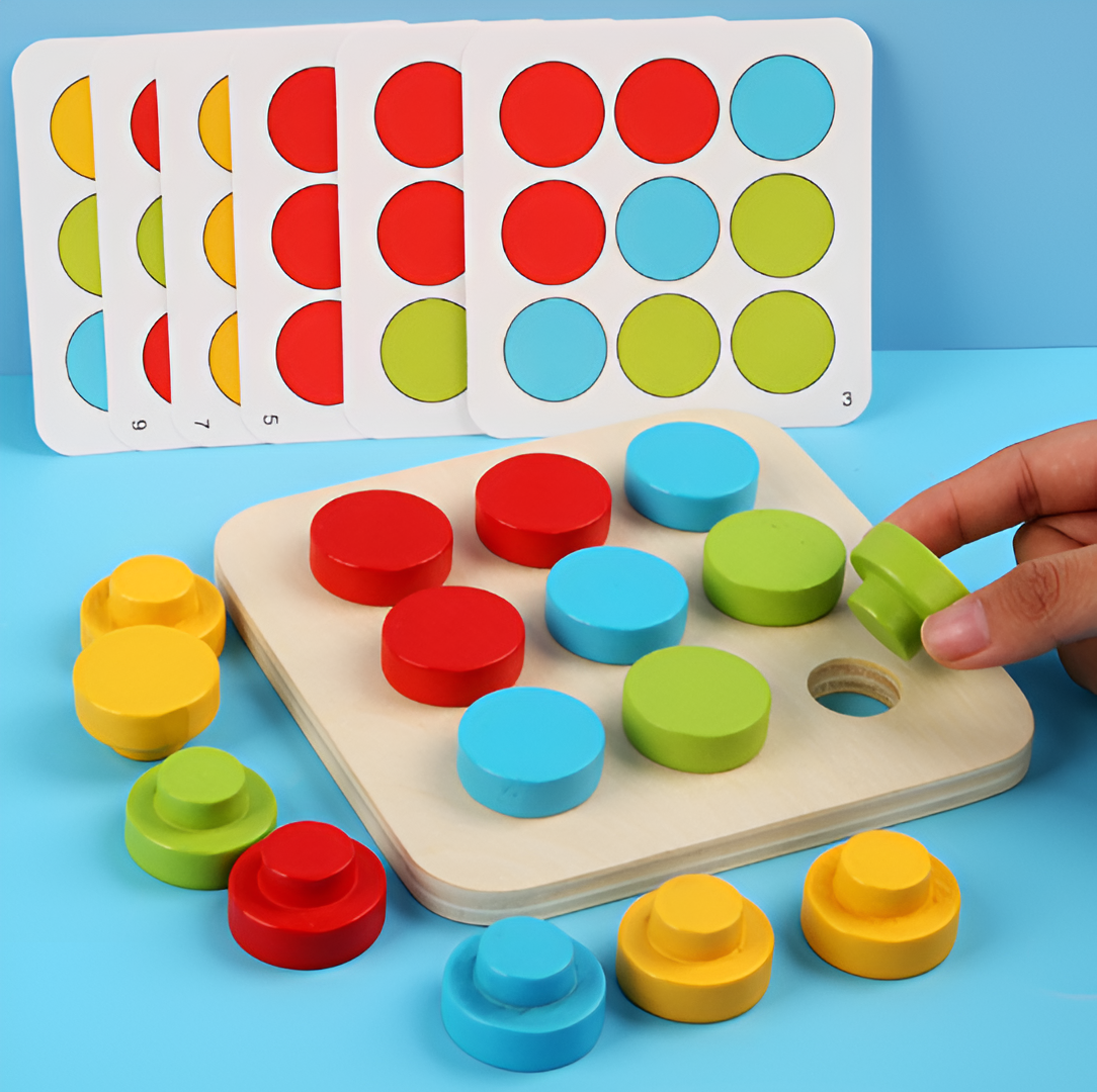 Montessori Pegboard Puzzle