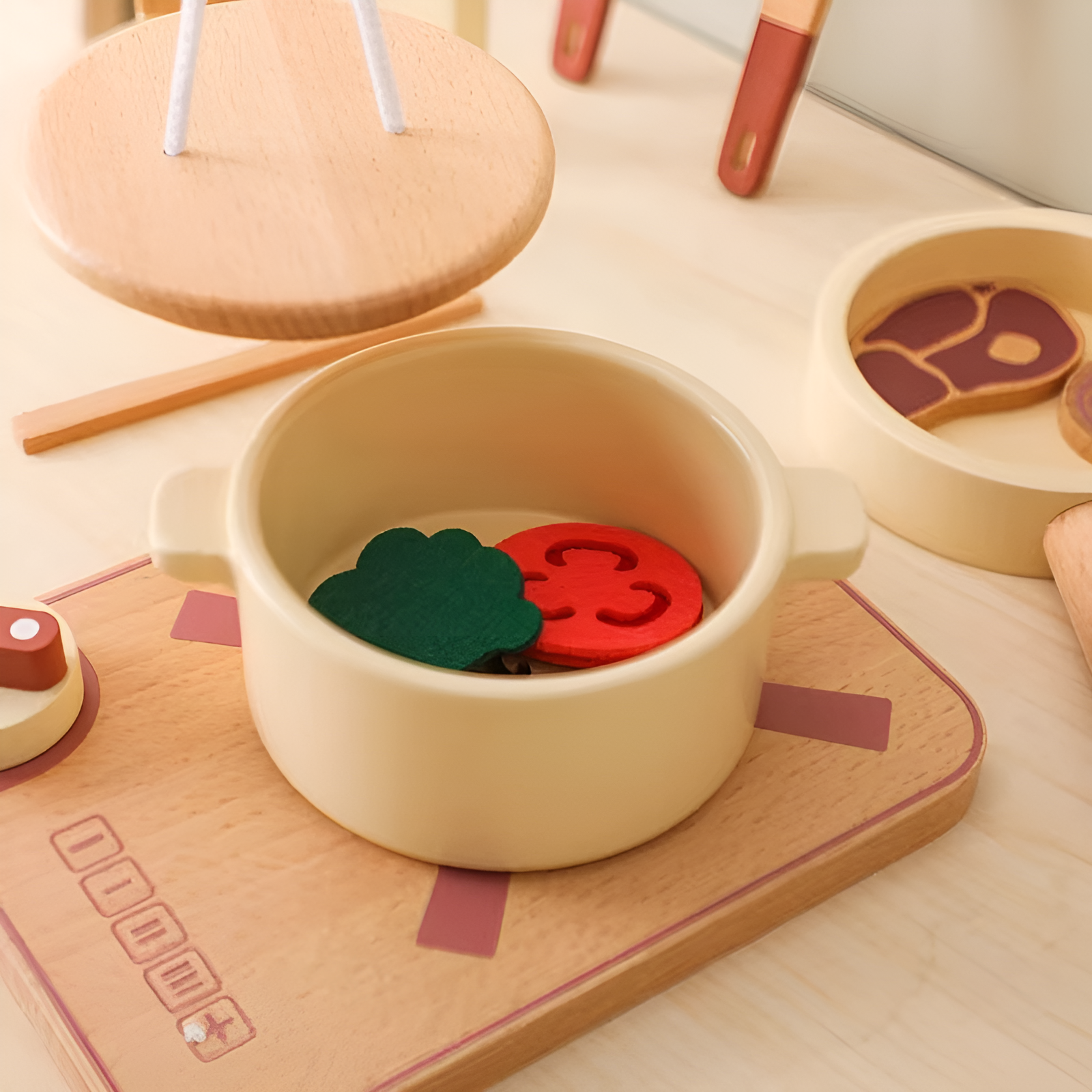 Montessori Wooden Kitchen Toy