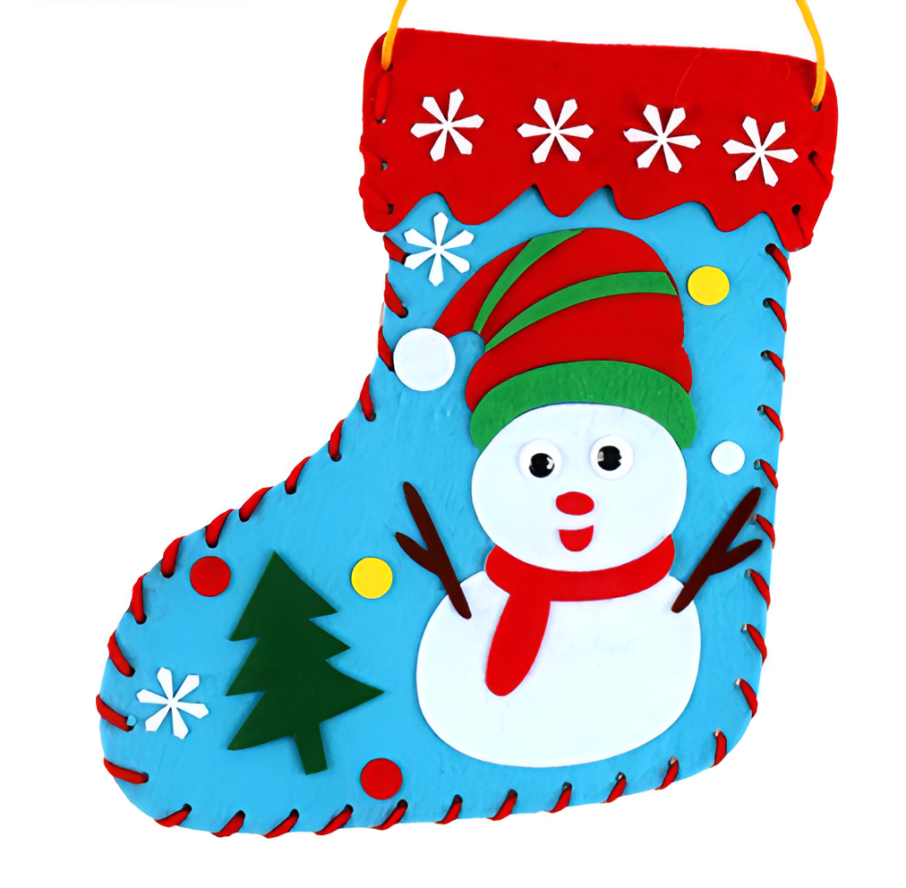 DIY Christmas Stockings (4-Pack)