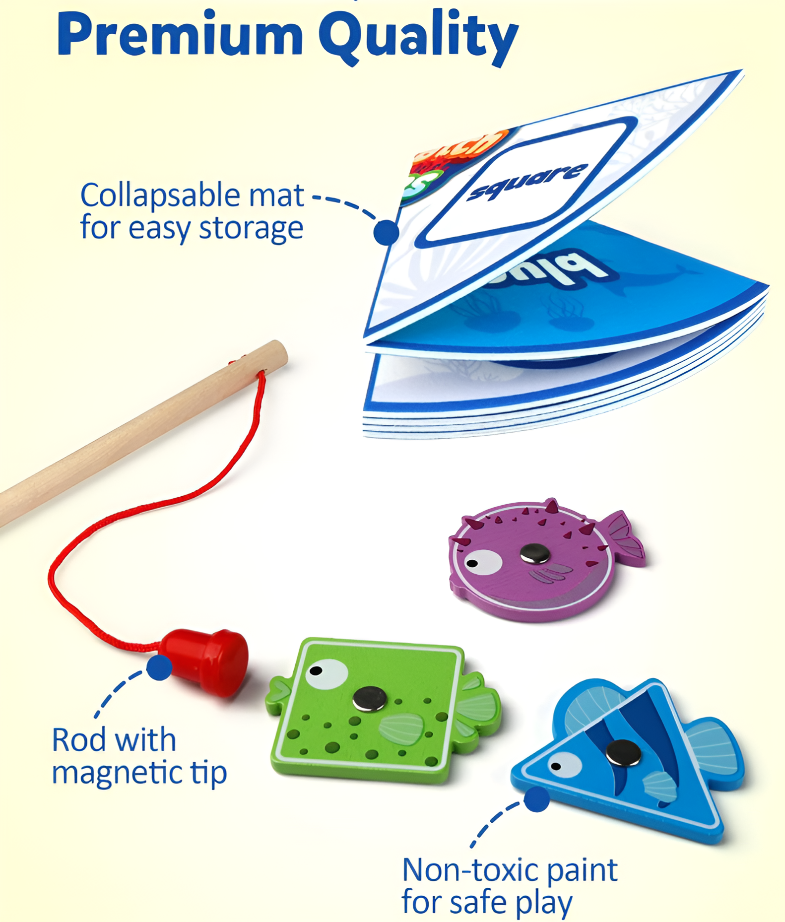 Montessori Catch and Match Fishes