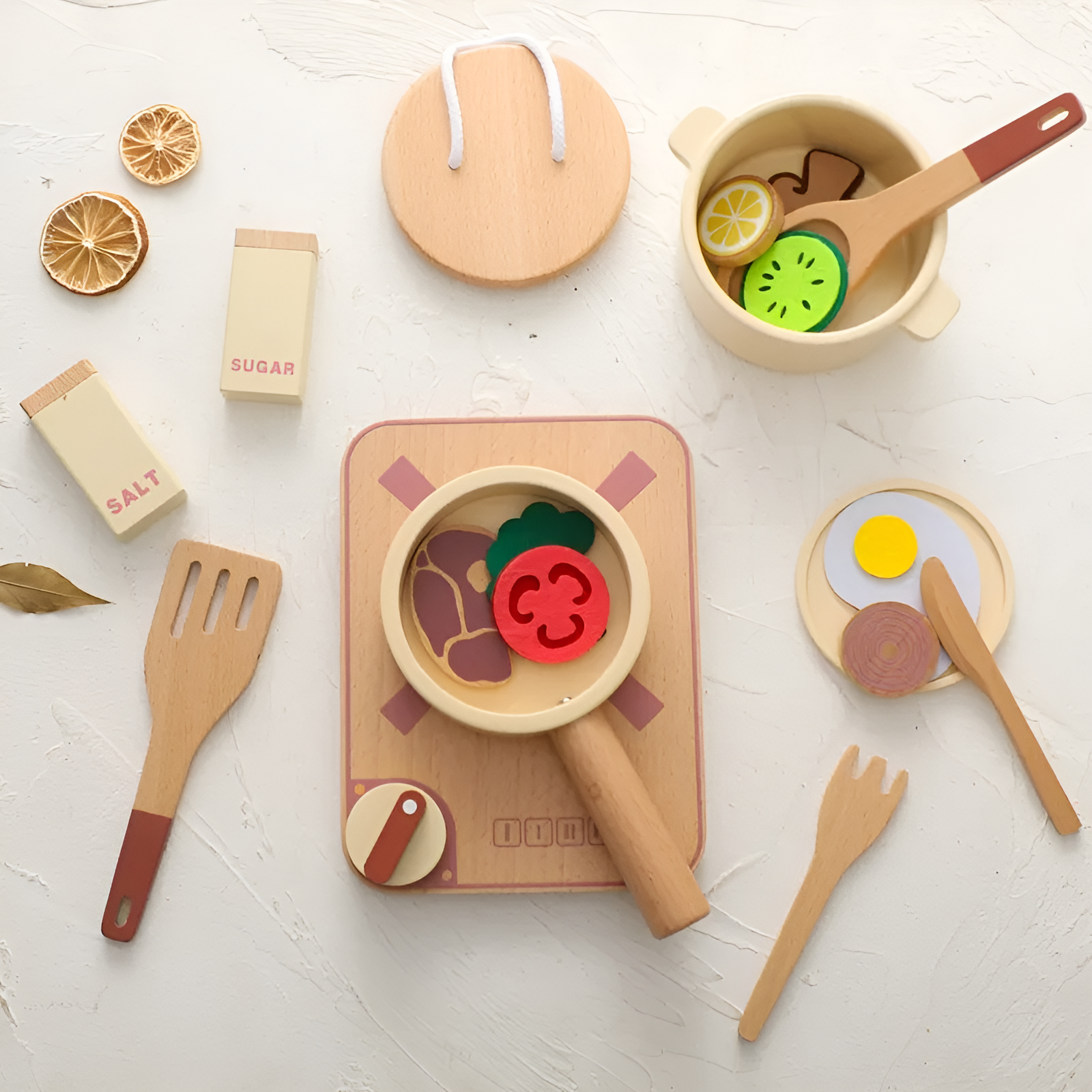 Montessori Wooden Kitchen Toy