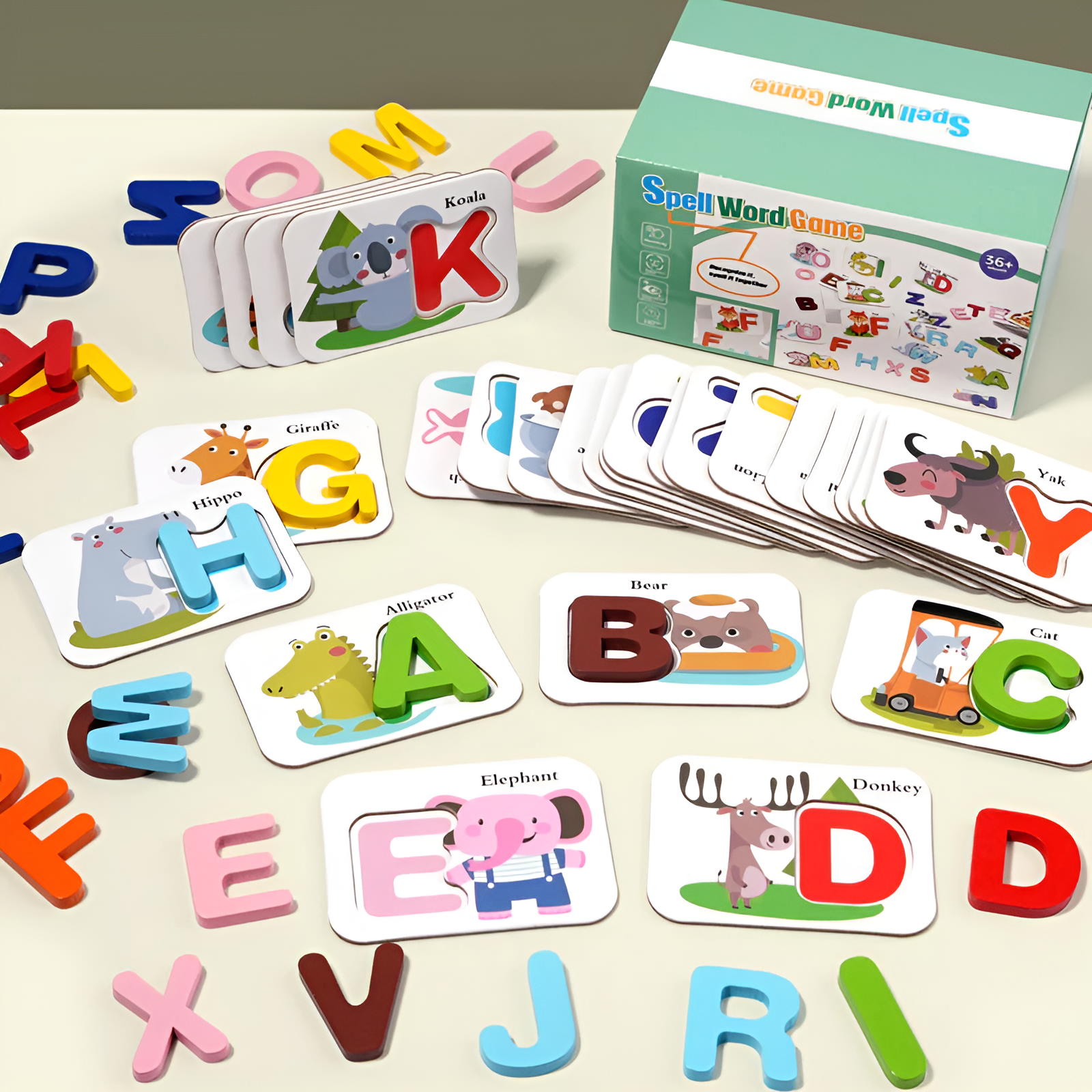 Montessori Educational Alphabet Letter Game