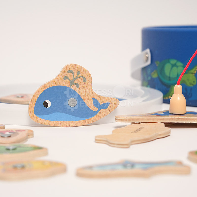 Montessori Fishing Game