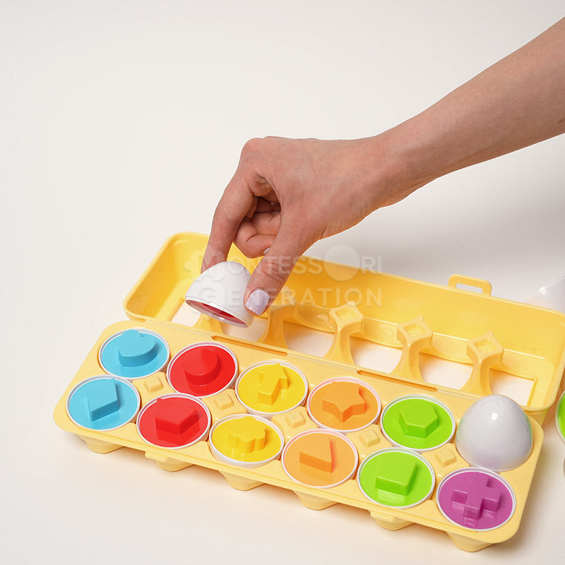 Montessori Geometric Eggs