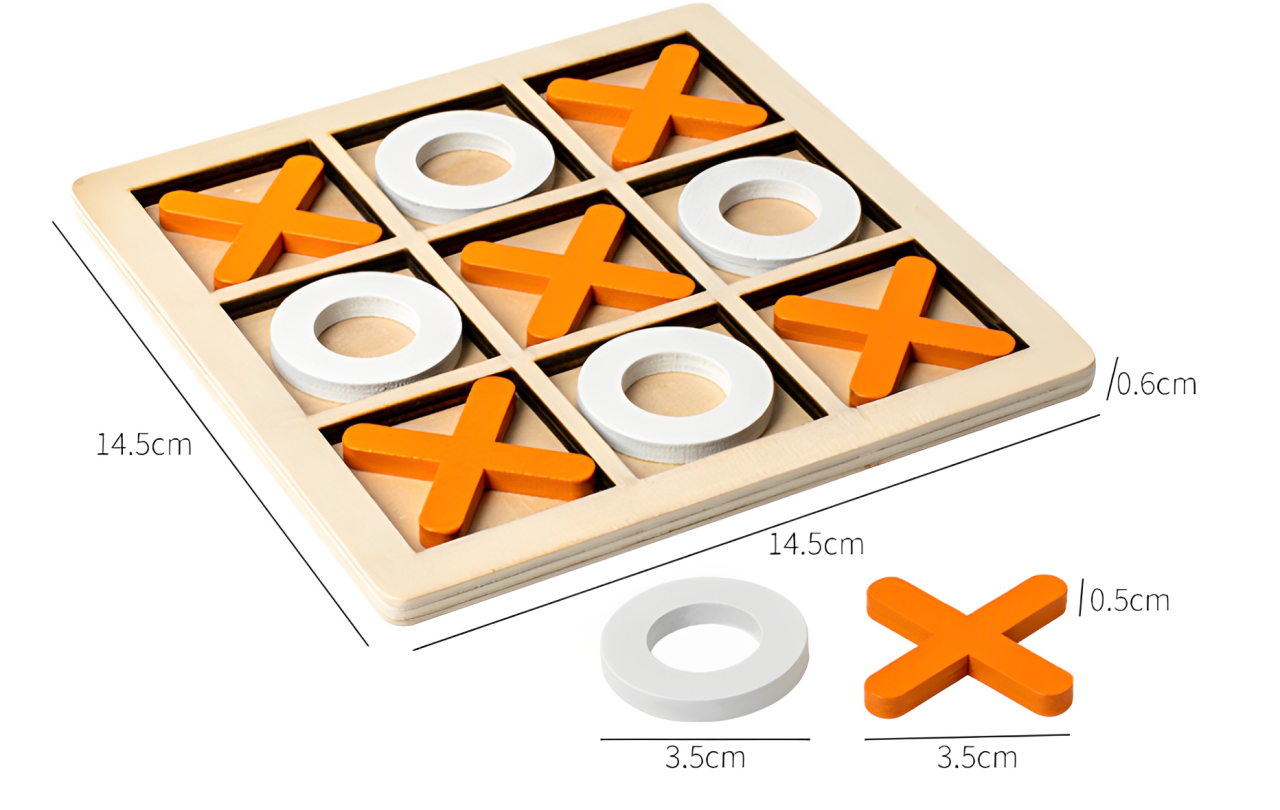 Montessori Tic Tac Toe Game