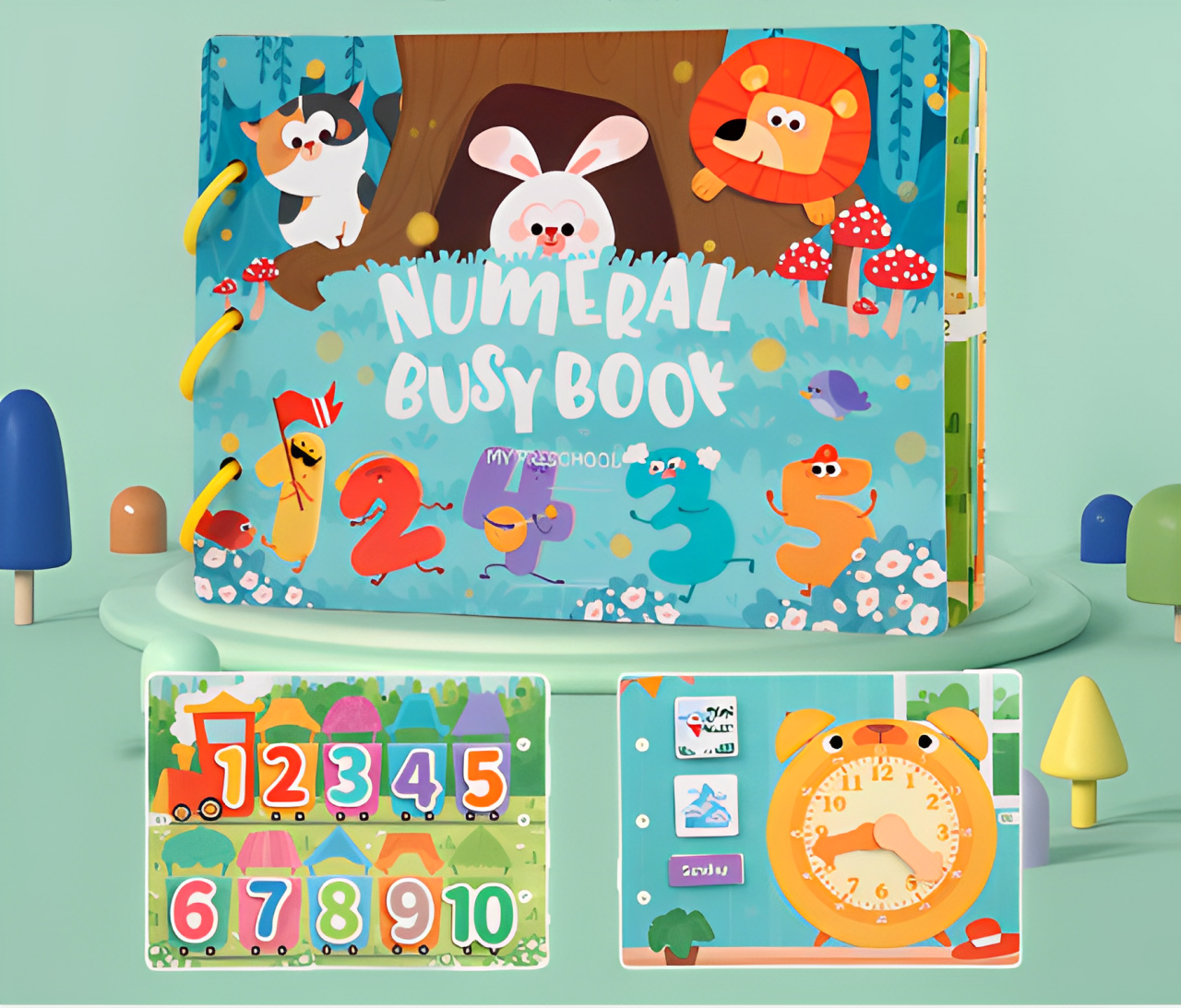 Montessori Busy Sticker Book