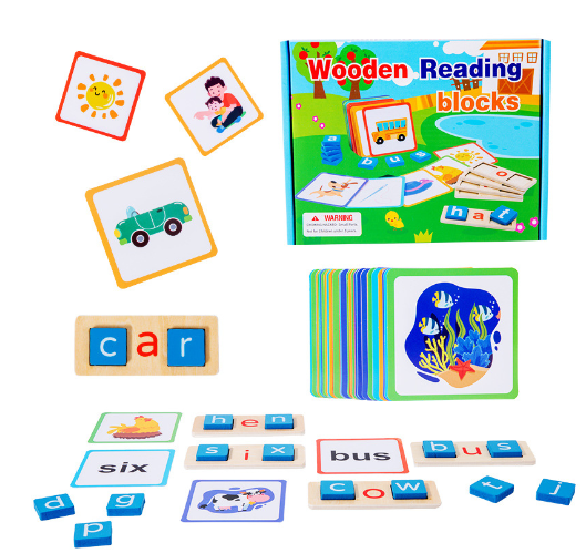 Montessori Spelling Flashcards Kit