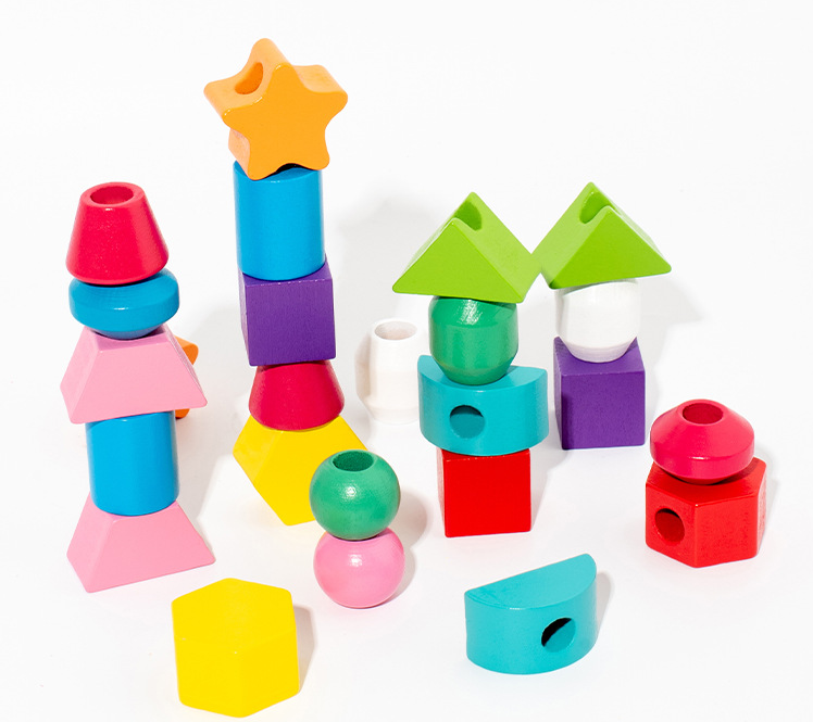 Montessori Rainbow Beads Stacker