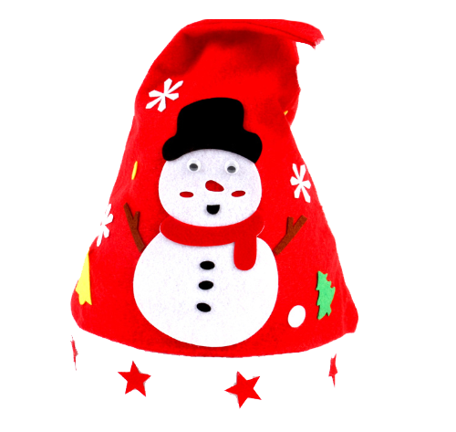 Montessori DIY Christmas Hat (8-Pack)