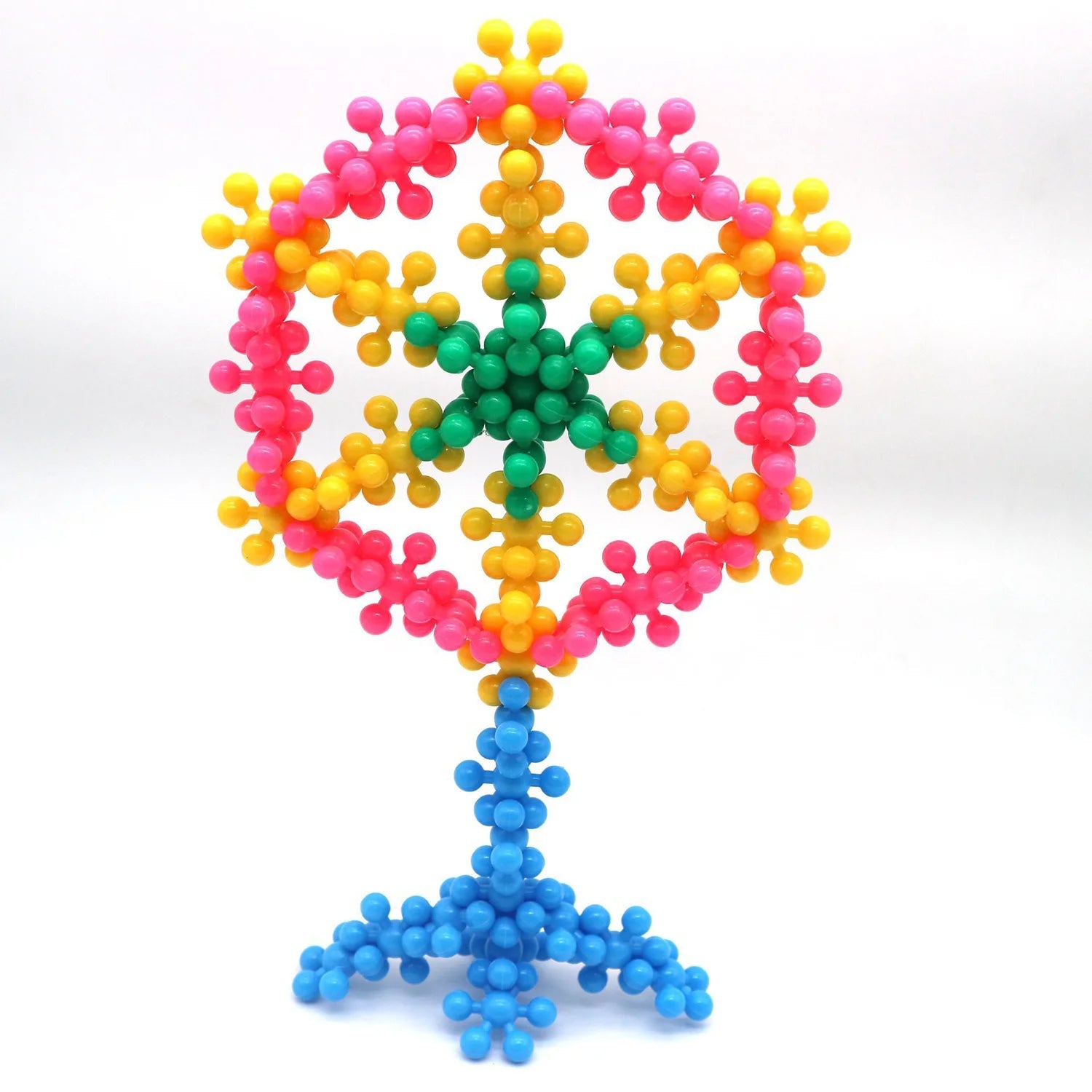 Montessori Snowflake Building Blocks