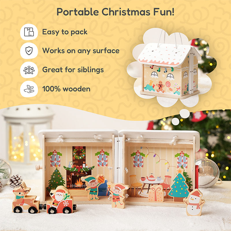 Montessori Xmas Dollhouse