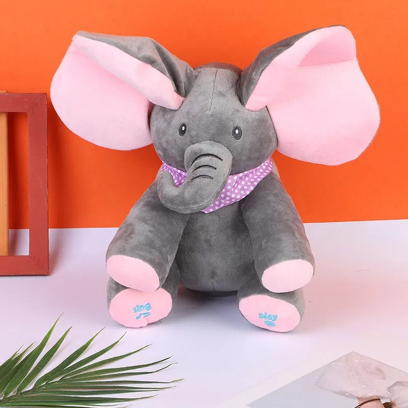 Peek-A-Boo-Elephant - Interactive Plush Toy