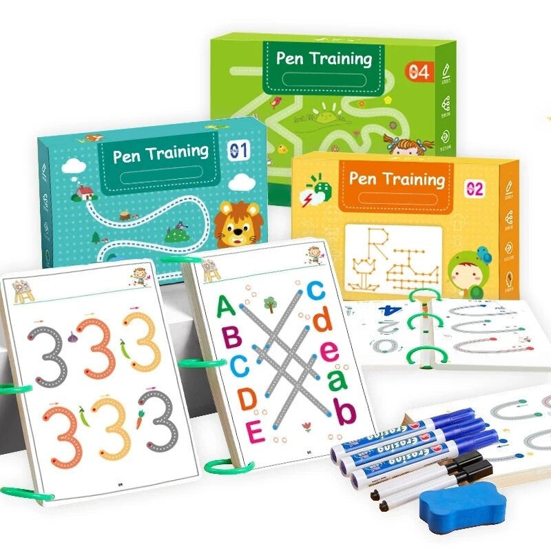 Montessori Pen Training™- Draw and Erase