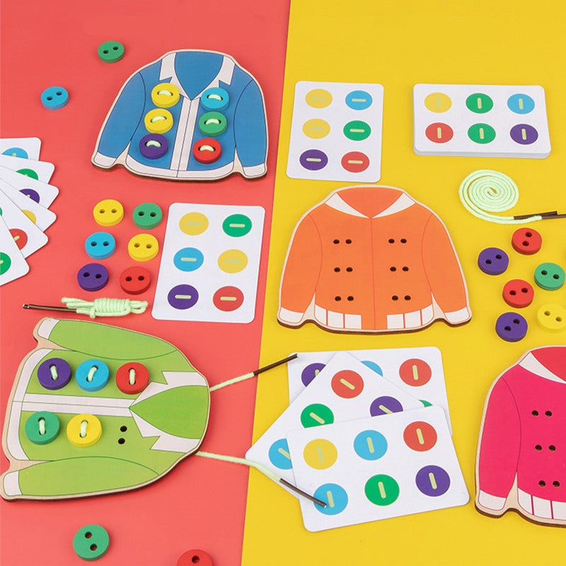 Montessori Buttons™- Educational Sewing