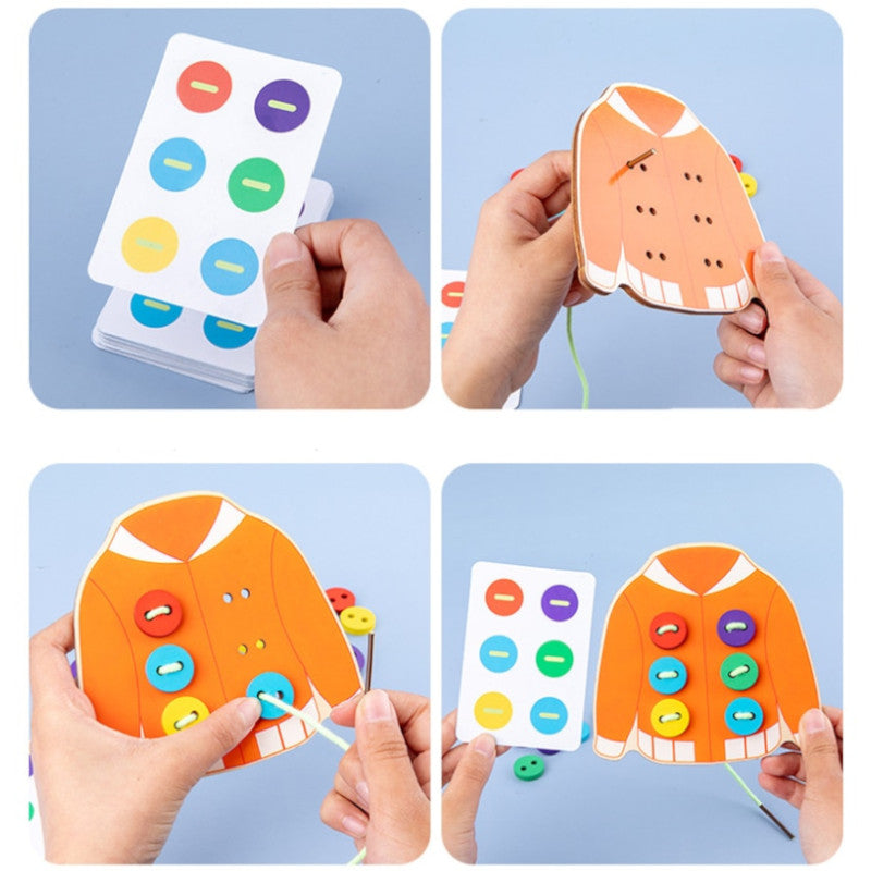 Montessori Buttons™- Educational Sewing