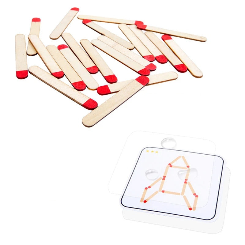 Montessori GeoSticks™- Replicates The Form