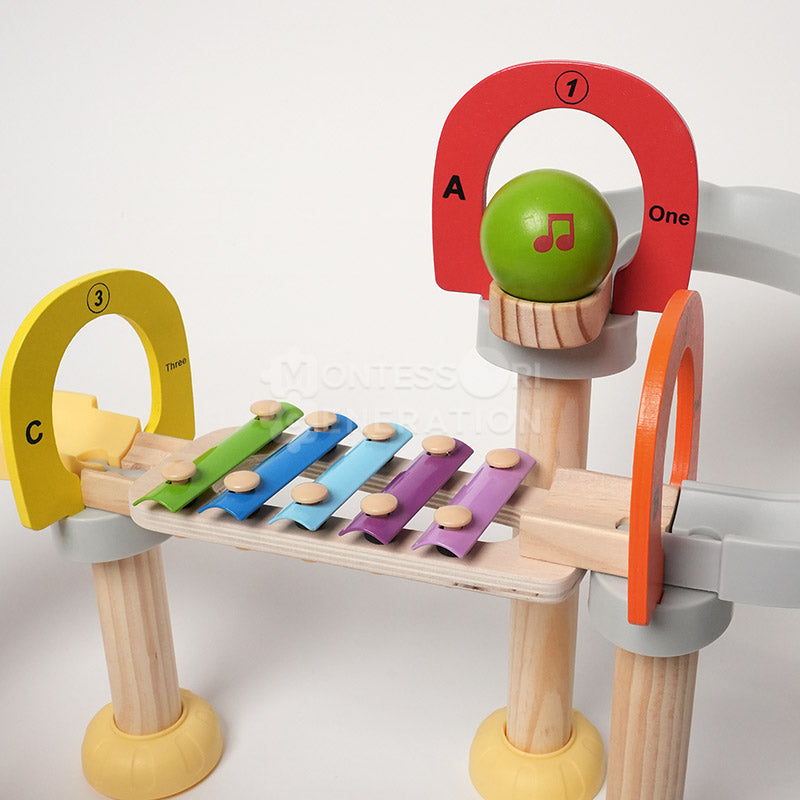 Montessori Musical Marble Run