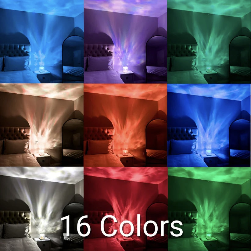 Ripple Lamp Mood Atmosphere Ocean Wave Projector Light - 2024 New Version