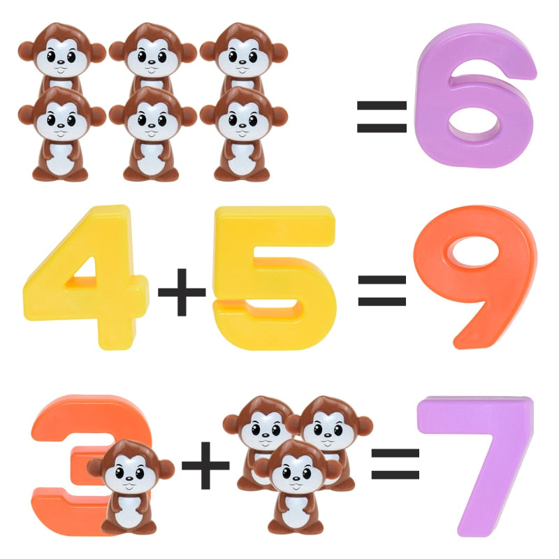 Montessori Math Monkey