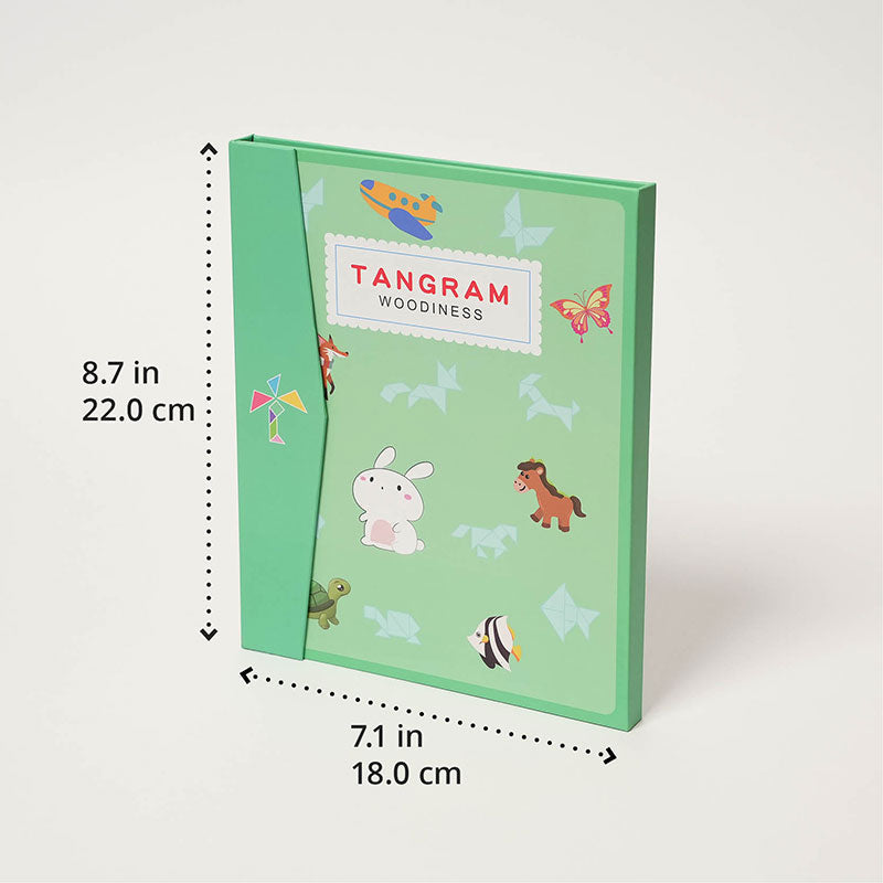 Montessori Magnetic Tangram Book