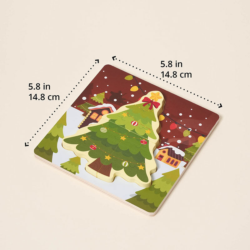 Montessori Toddler Xmas Puzzles