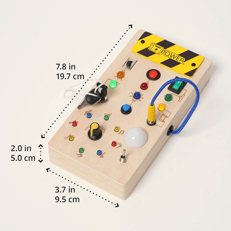 Montessori Wooden Switch Board