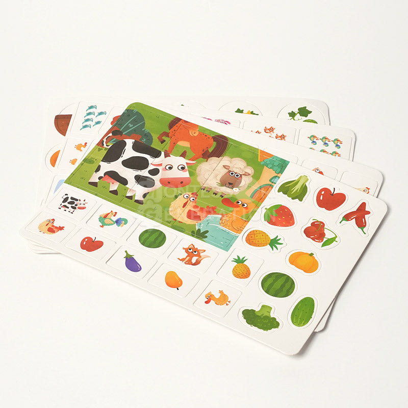 Montessori Sticker Busy Book