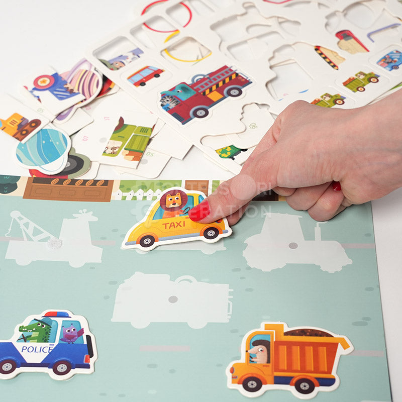 Montessori Sticker Busy Book