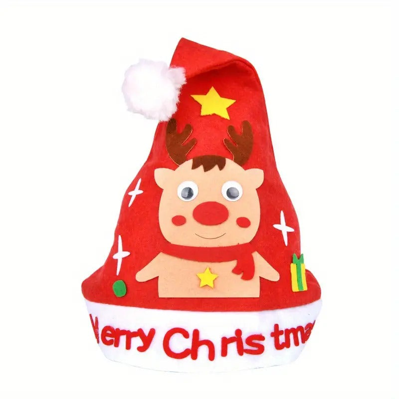 Montessori DIY Christmas Hat (8-Pack)