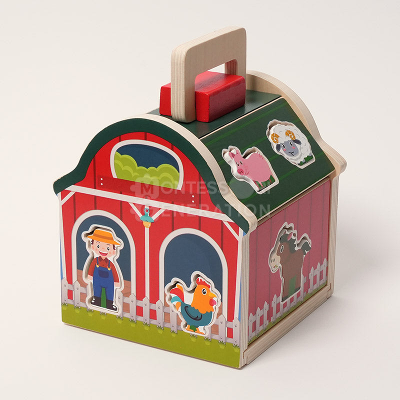 Montessori Wooden Farmhouse